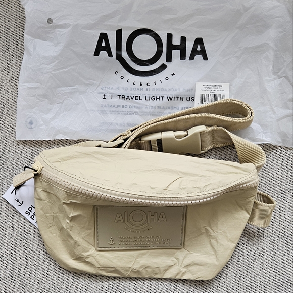 New Aloha Collection Monochrome Mini Hip Pack  Dune - Picture 5 of 6